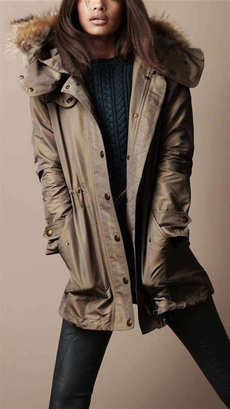 burberry black parka|Burberry parka sale.